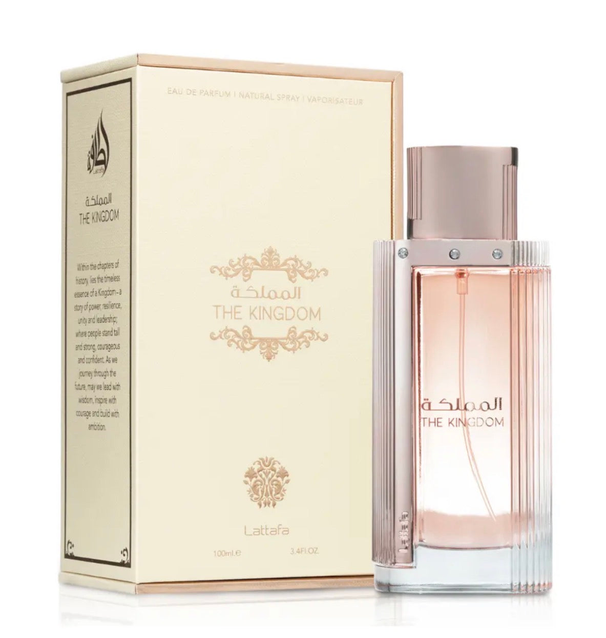 The Kingdom For Women By Lattafa – 100ml Eau De Parfum