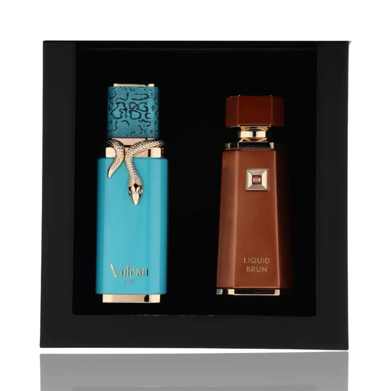 French Avenue Dusk till Dawn Gift Set 100ml Liquid Brun & 100ml Vulcan Feu for Those Who Desire ( exclusive website only price )