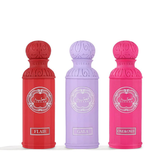 Enchanted Set By Gissah - 3 x 50ml Eau De Parfums
