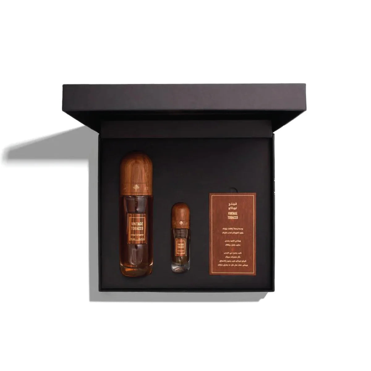 Vintage Tobacco Set By Ibraq - 100ml + 10ml Extrait De Parfum