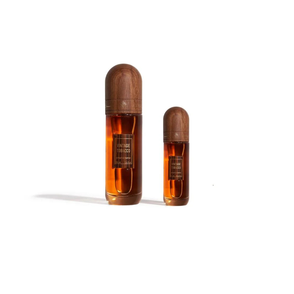 Vintage Tobacco Set By Ibraq - 100ml + 10ml Extrait De Parfum