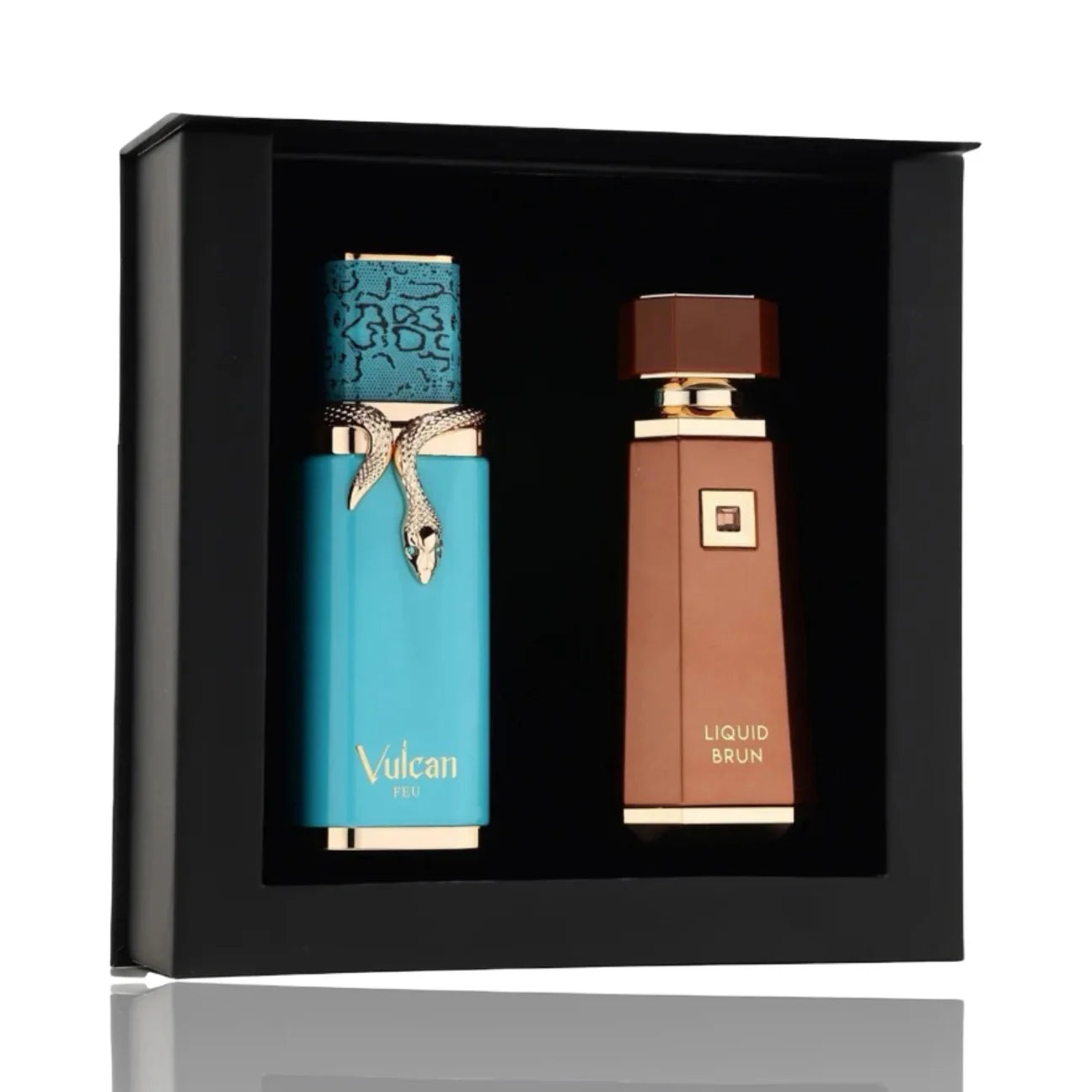 French Avenue Dusk till Dawn Gift Set 100ml Liquid Brun & 100ml Vulcan Feu for Those Who Desire ( exclusive website only price )