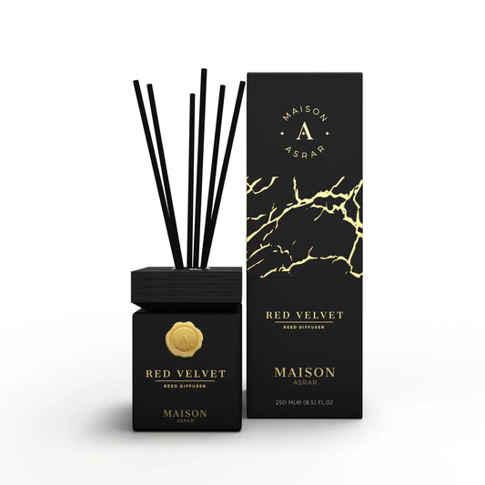 Red Velvet By Maison Asrar (Gulf Orchid) - 250ml Reed Diffuser