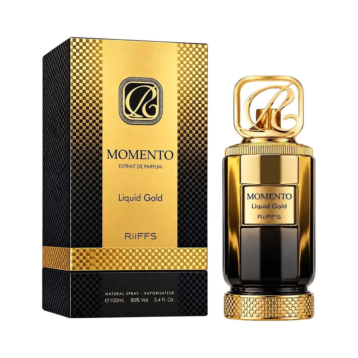 Momento Liquid Gold By Riiffs - 100ml Extrait De Parfum BEAST MODE