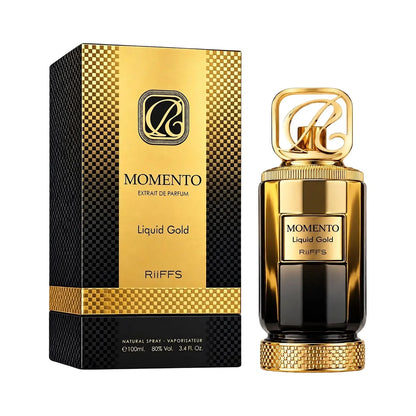 Momento Liquid Gold By Riiffs - 100ml Extrait De Parfum BEAST MODE