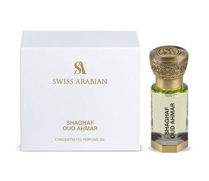 Shaghaf Oud Ahmar By Swiss Arabian - 12ml Concentraded Perfume Oil