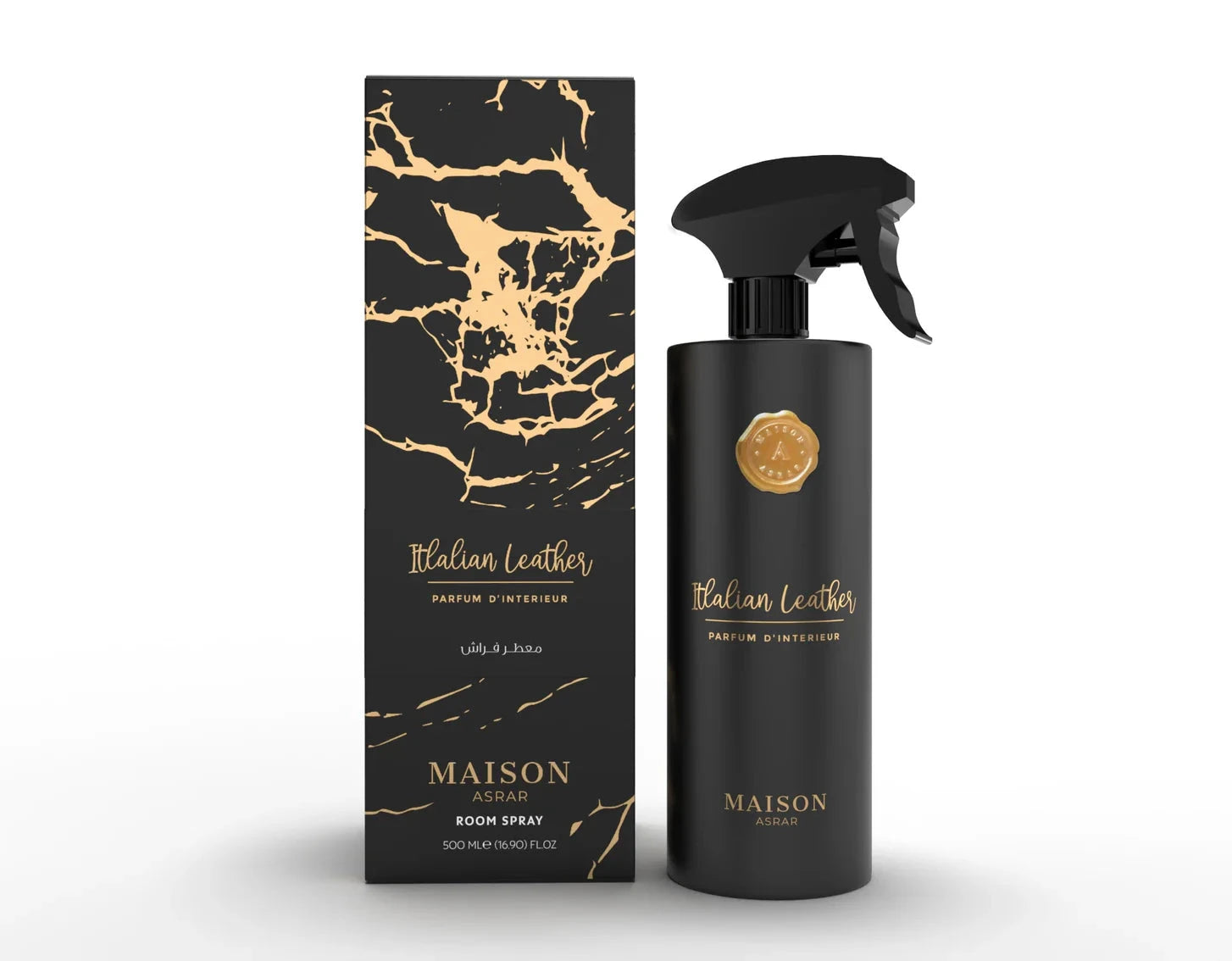 Italian Leather By Maison Asrar - 500ml Room Spray