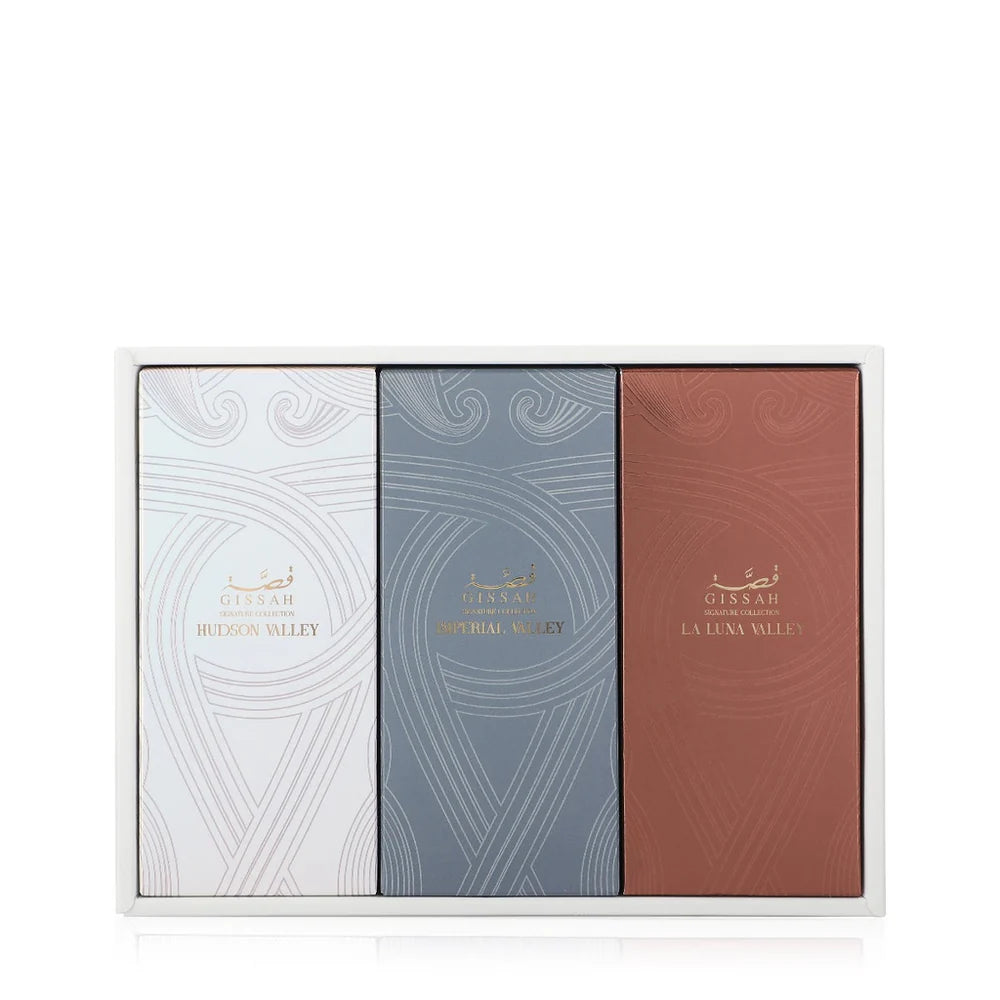 Valleys Set By Gissah - 3 x 50ml Eau De Parfums