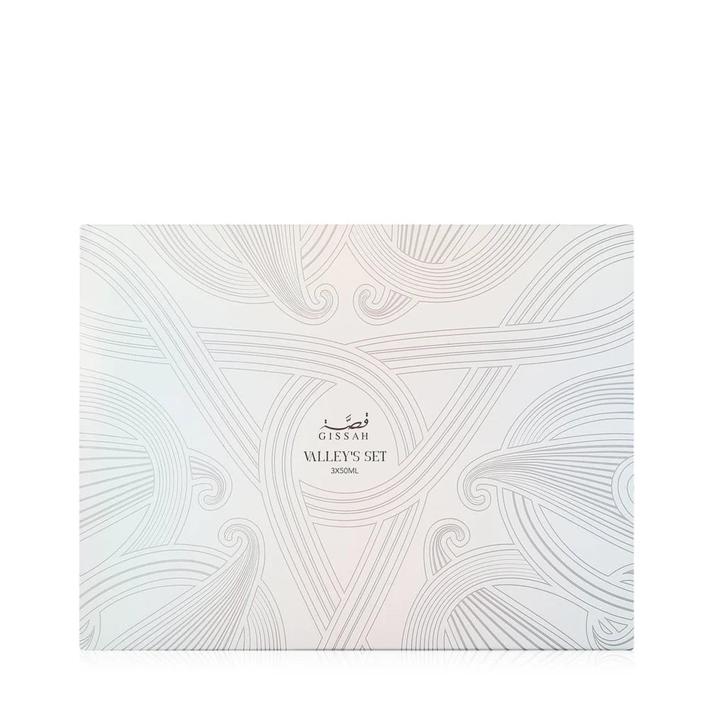 Valleys Set By Gissah - 3 x 50ml Eau De Parfums