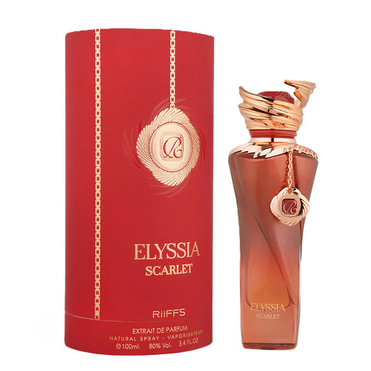 Elyssia Scarlet By Riffs - 100ml Exrait De Parfum